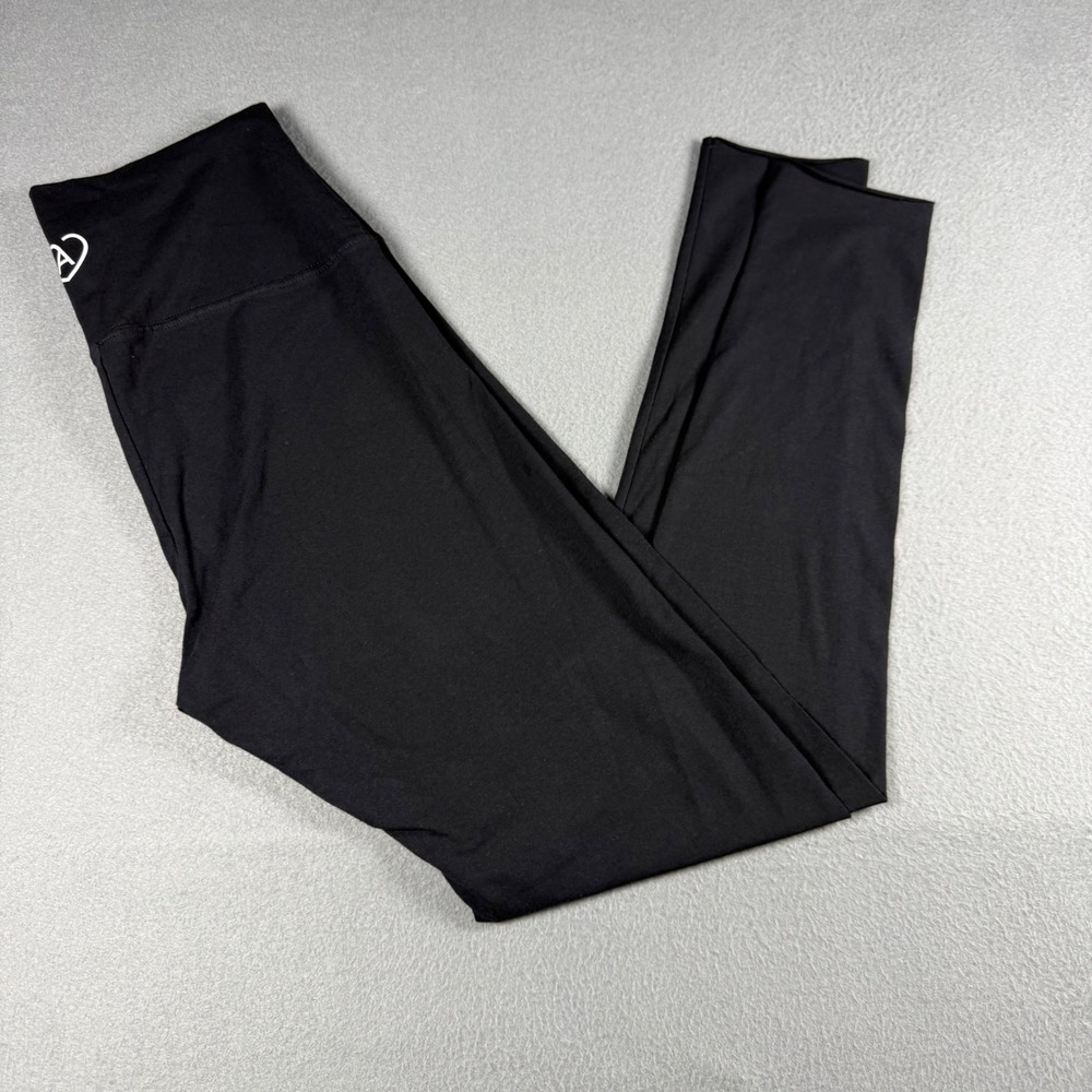Aritzia TNA Atmosphere High-Waisted Leggings Black Cotton Blend Size S